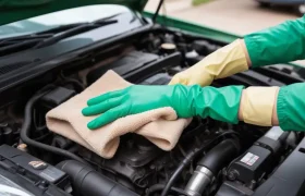 engine bay cleaning service